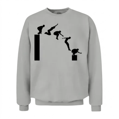 Parkour - Freerunning Unisex Sweatshirt - Ash