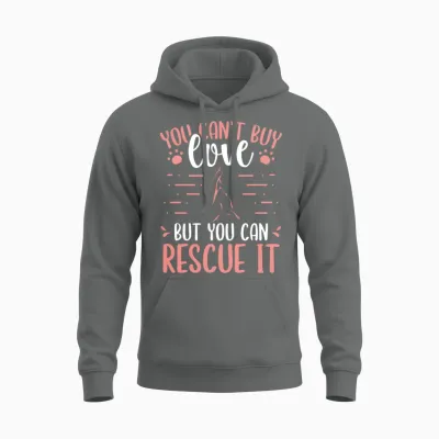 Dog Rescue Shetler Dog Adopt Dogs Animal Rescue Unisex Hoodie - Graphite Heather