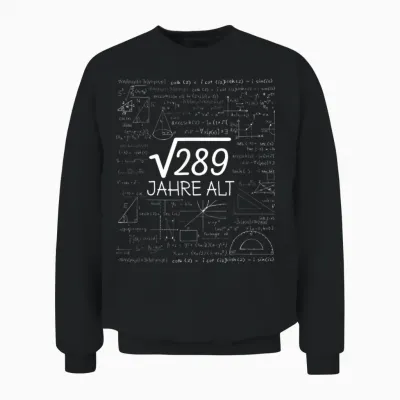 17. Geburtstag Junge Mädchen 17 Jahre 2009 Lustig Geschenk Unisex Sweatshirt - Black