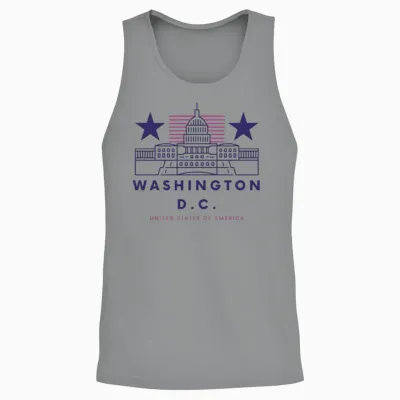 Washington D.c. Unisex Tank Top - Sport Grey