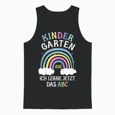 Kindergarten Ade Kita Abgänger 2026 Kindergarten Abschluss Unisex Tank Top - Black