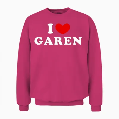 Personalized for Garen & Friends Unisex T-Shirt Black V-Neck Short Sleeve T-Shirt Young Garen Fans League of Legends S, Black, S Unisex Sweatshirt - Heliconia