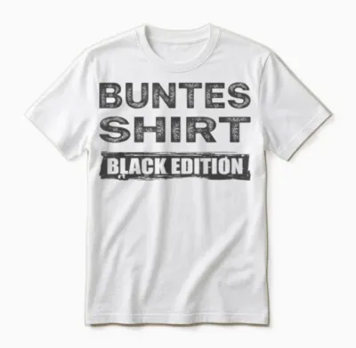 Sarkasmus Black Edition: Buntes Unisex T-Shirt - White