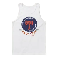 Og Logo: Capoeira Batuque 2022 Ed. Unisex Tank Top - White – 1