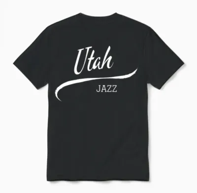 Jazz Retro Unisex T-Shirt - Black