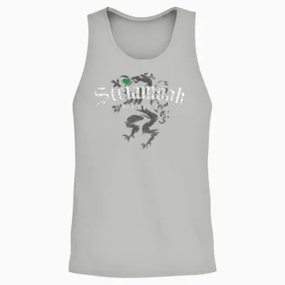 Steiamoak Do Bin I Her Original Steirisch Slogan Steiermark T-Shirt, Black Unisex Tank Top - Ash