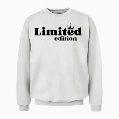 Retro Groovy Limited Edition Unisex Sweatshirt - White