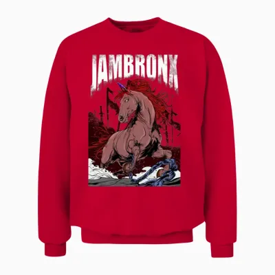 Royal Horse Unisex Sweatshirt - Red