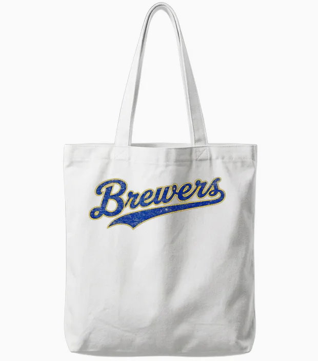 Vintage Brewers Retro Classic Gifts for Men Women Tote Bags in White