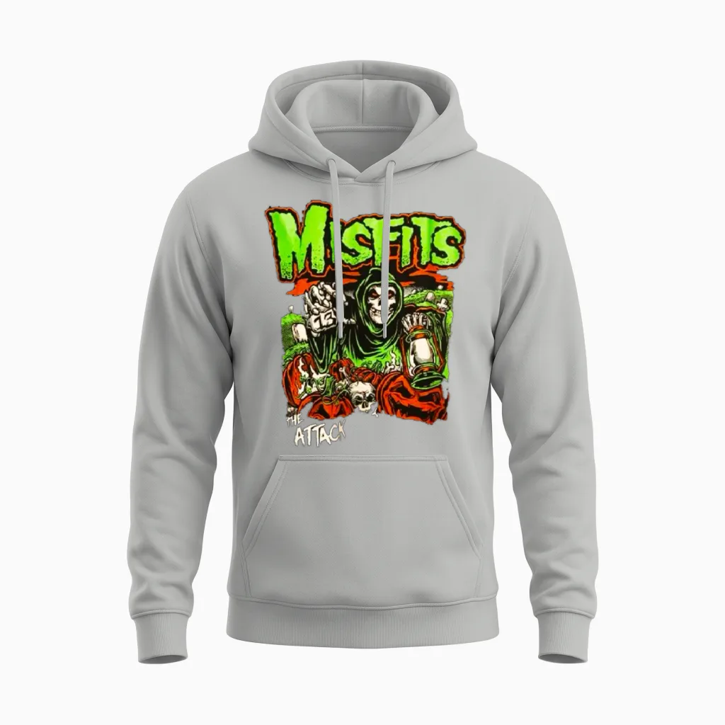 The Misfits Unisex Hoodie in Ash