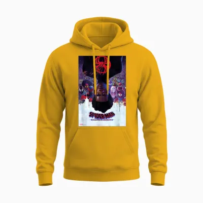 Marvel Spider-Man: Across the Spider-Verse Theatrical Unisex Hoodie - Gold