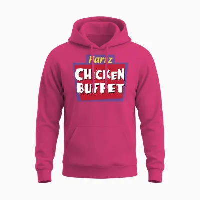 Hartz Chicken Unisex Hoodie - Heliconia