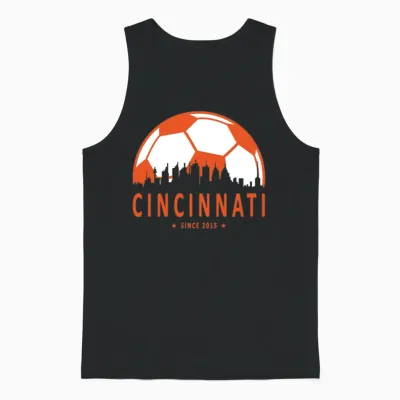 Cincinnati, Fc Cincinnati, Cincy, Fc Cincy, Soccer Unisex Tank Top - Black