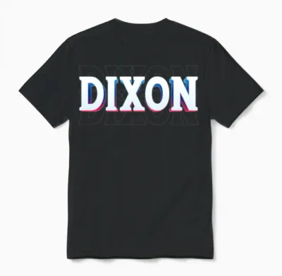 Retro - Dixon Unisex T-Shirt - Black