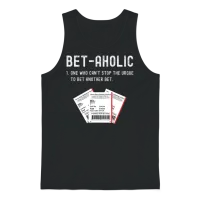 Parlay Sports Betting Unisex Tank Top - Black – 1
