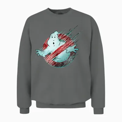 Ghostbusters: Frozen Empire Gefroren No Ghost Logo Unisex Sweatshirt - Graphite Heather