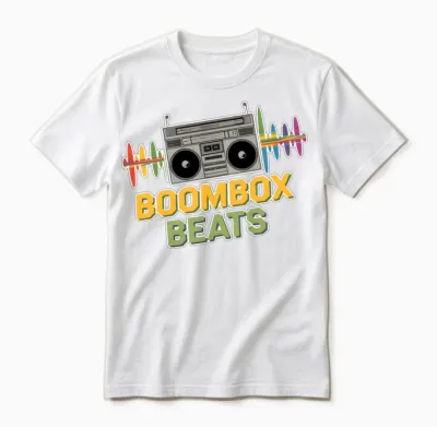 Vintage Retro Art Unisex T-Shirt - White