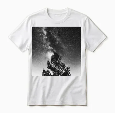 The Celestial Burning Bush Unisex T-Shirt - White