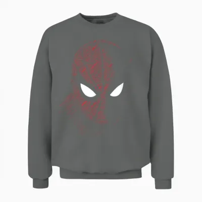 Marvel Spider-Man: Far from Home Close Up T-Shirt Small Unisex Sweatshirt - Graphite Heather