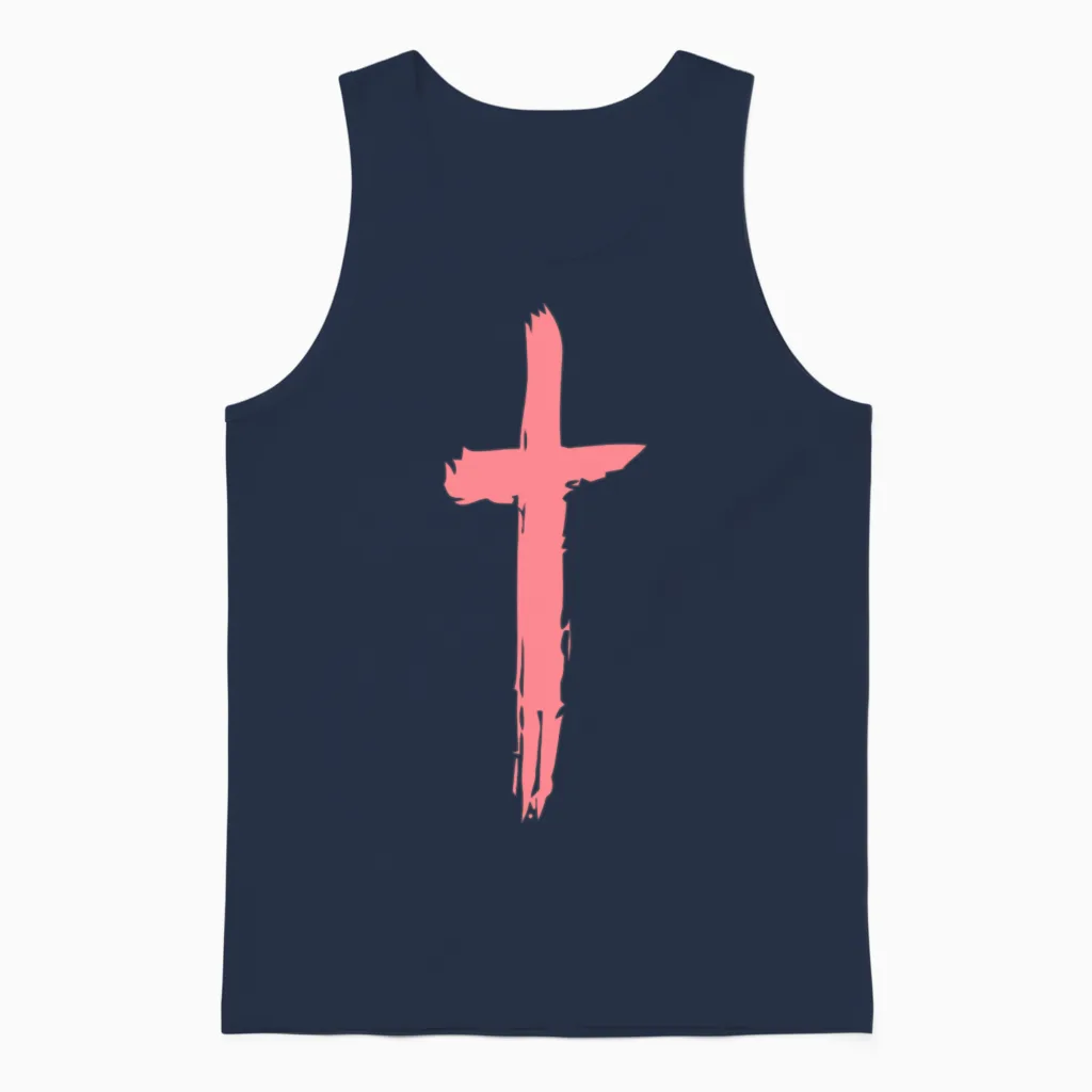 Saint Jhn Unisex Tank Top in Navy