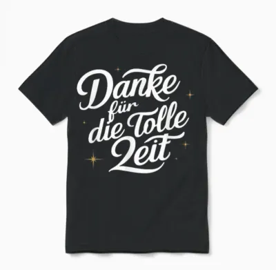 Danke Für Die Tolle Zeit Lehrer Ruhestand Freundin Abschied Unisex T-Shirt - Black