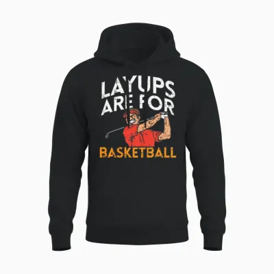 Funny Golf Gifts Unisex Hoodie - Black