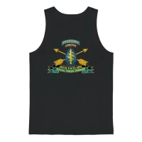 Army Us Army Special Forces Command Ssi Unisex Tank Top - Black – 1