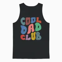 Cool Dads Club Geschenk Zum Vatertag, Vatertag, Geburtstagsgeschenk Unisex Tank Top in Black - 1