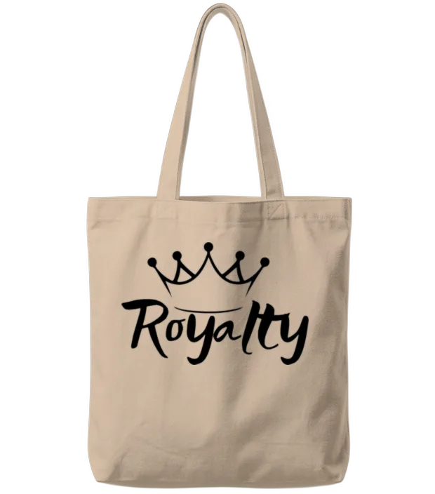 Royalty Family Tote Bags - Natural
