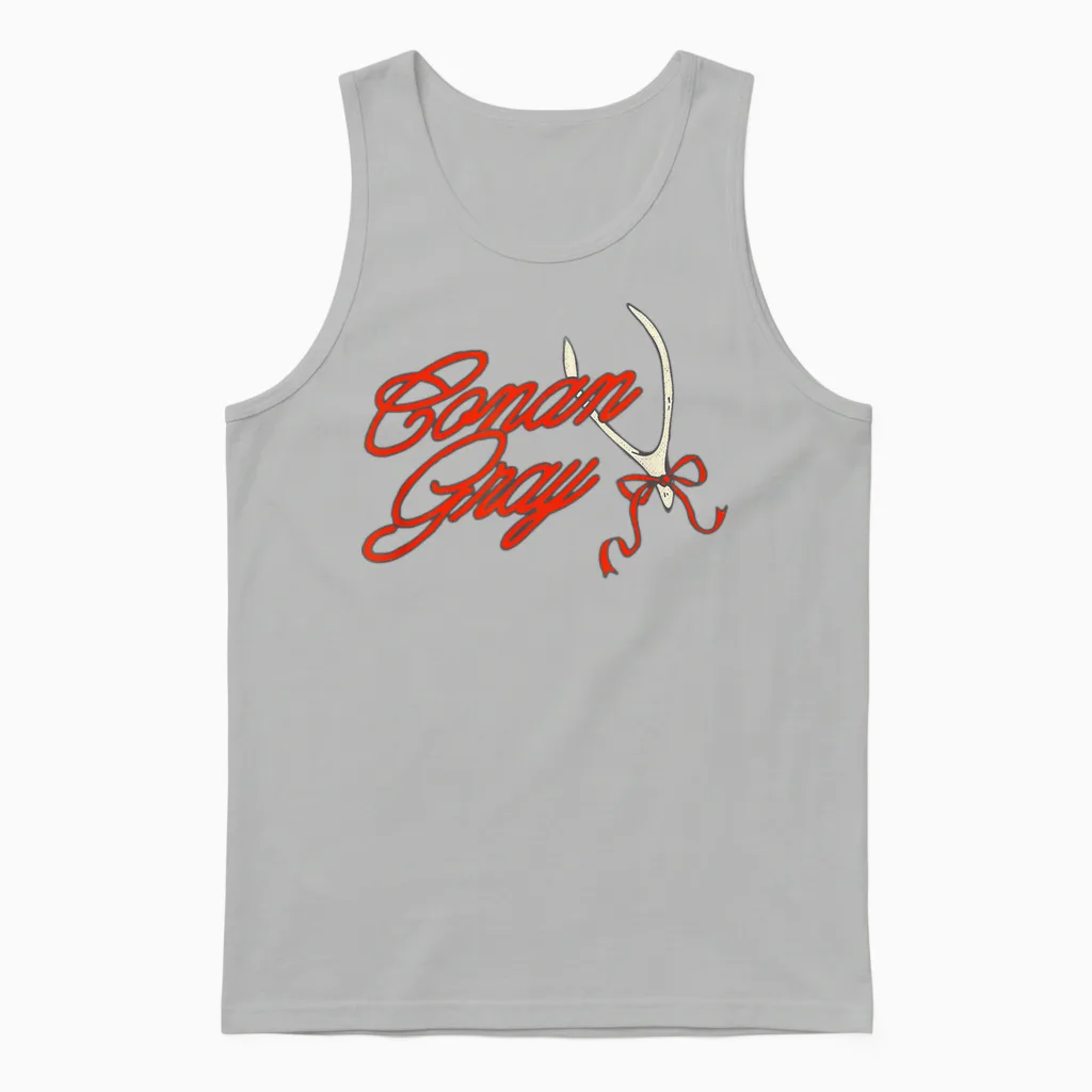 Offizielle Conan Gray Wishbone Bow Unisex Tank Top in Ash