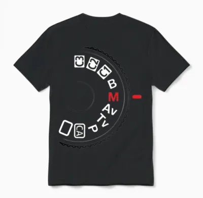 Shoot Manual Unisex T-Shirt - Black