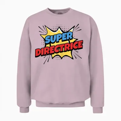 Super Director Gift Departure Director Thank You Director Unisex Sweatshirt - Light Pink