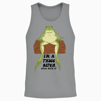 I'm a Think Bitch Unisex Tank Top - Sport Grey