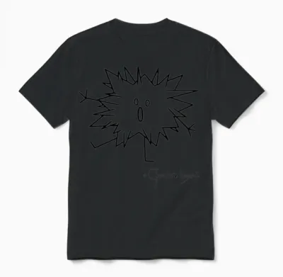 Woolly Beastie Spiky - Bestiolus Spinosus Unisex T-Shirt - Black