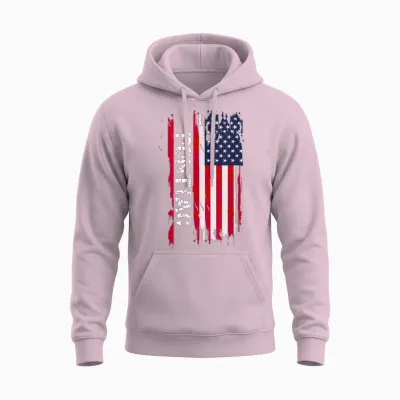 Pontiac City Unisex Hoodie - Light Pink