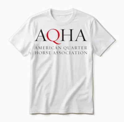 American Quarter Horse Association Unisex T-Shirt - White