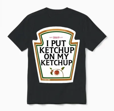 Heinz Ketchup Unisex T-Shirt - Black