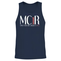 Mc1r Only for the Chosen Ones Funny Redhead Unisex Tank Top - Navy – 2