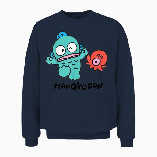 Hangyodon Classic Unisex Sweatshirt - Navy