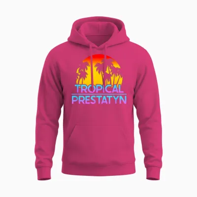 Prestatyn Uk Funny British Weather Unisex Hoodie - Heliconia