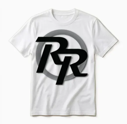 Official Rr Logo Unisex T-Shirt in White