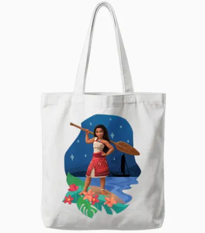Disney Moana 2 Moana Big Sister Matching Tote Bags - White