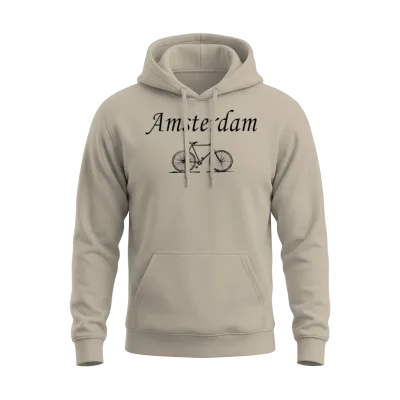 Amsterdam Unisex Hoodie - Sand