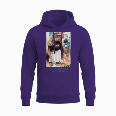 E.t. Papl327 Extra Terrestrial Film Alien Adbventure Des Années 80 Unisex Hoodie - Purple