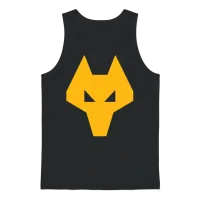 Vintage Wolves Jersey Wolverhampton Soccer Wulfrun Unisex Tank Top - Black – 1