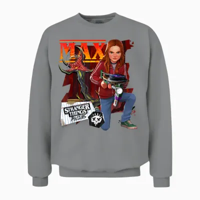 Stranger Things Tales from '85 Max Unisex Sweatshirt - Sport Grey