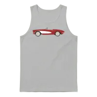 Cars Retro Classic Oldtimer — & Muscle Unisex Tank Top - Ash – 1