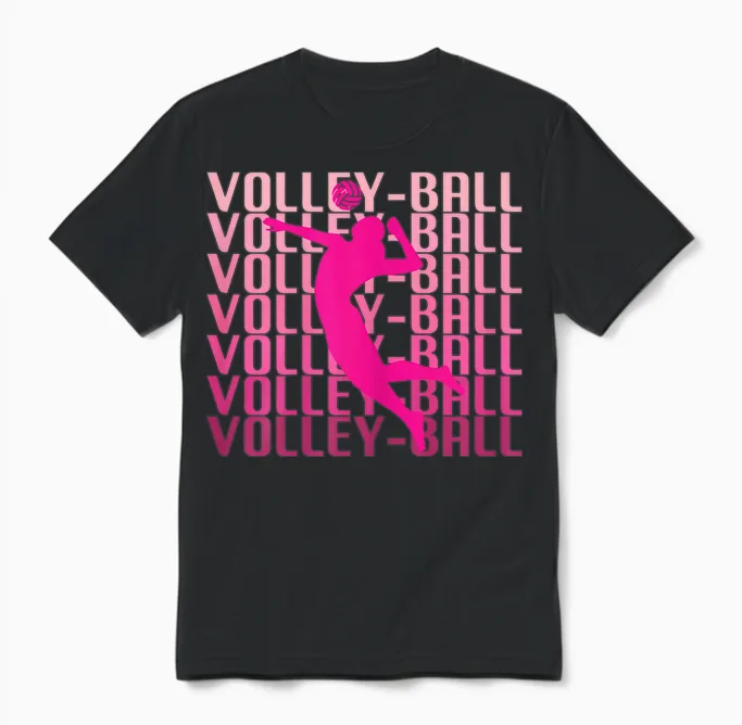 Idée Cadeau Drôle Anniversaire Pour Femme Volley Ball Unisex T-Shirt in Black