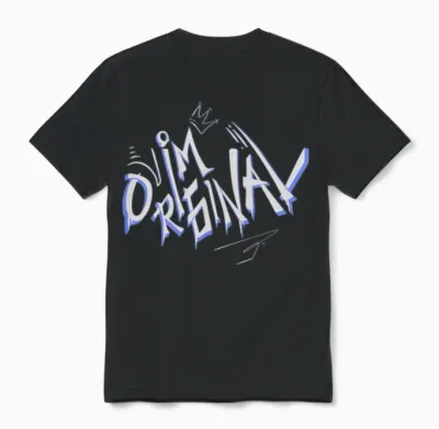 I'm Original Graffiti Unisex T-Shirt - Black