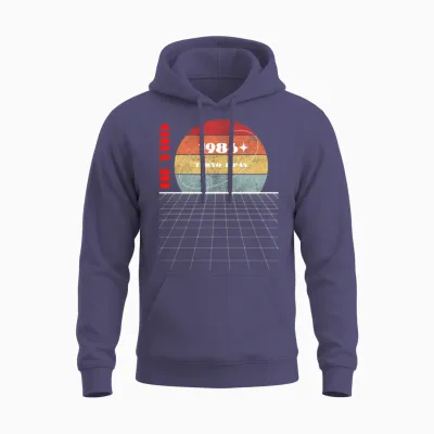 Retro 1986 Japan Unisex Hoodie - Heather Sport Dark Navy